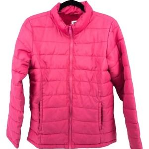 Old Navy Pink Puffer Jacket Girls XXL 16